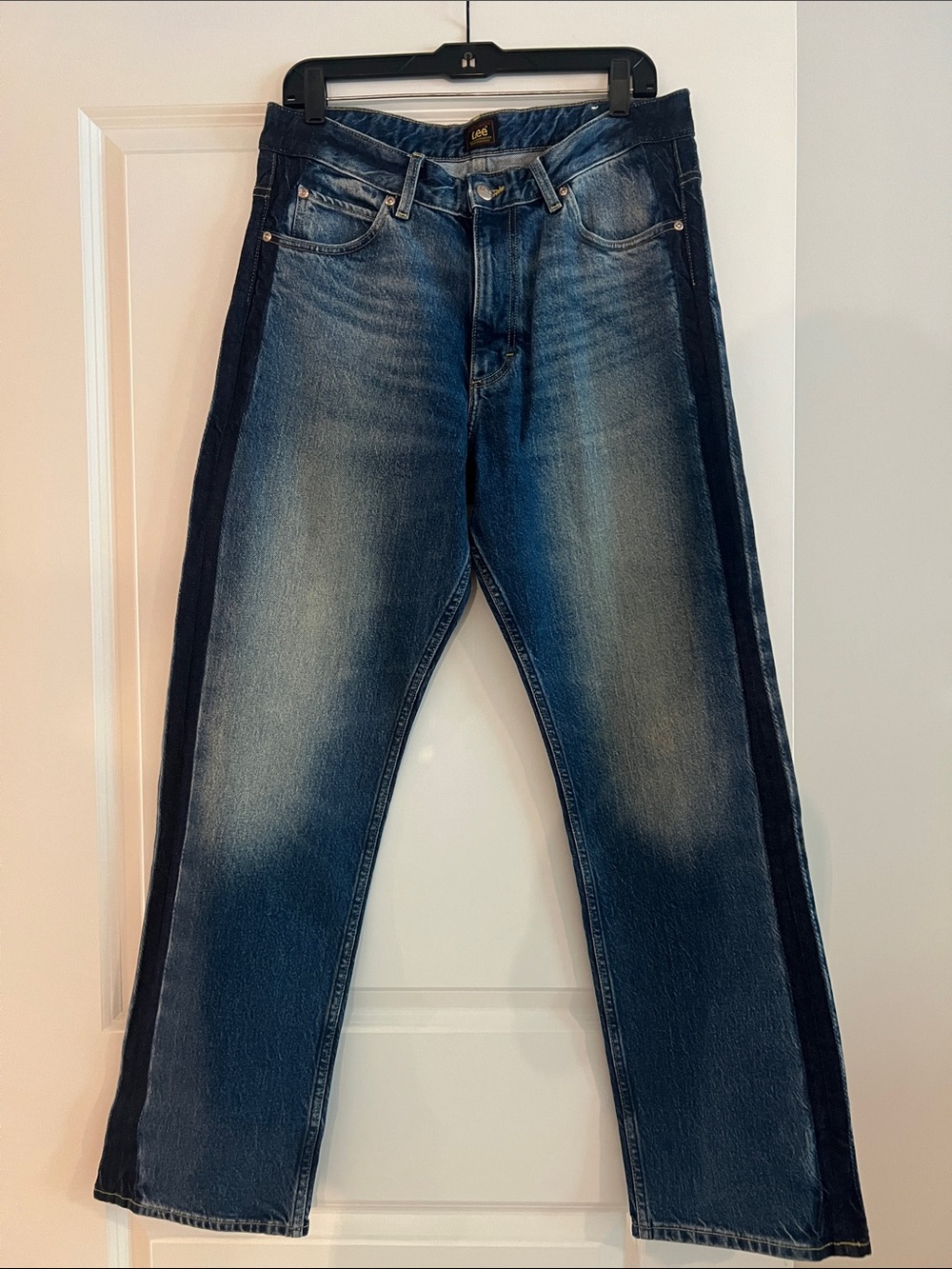Lee Women’s Two-Tone Blue Relaxed Jeans